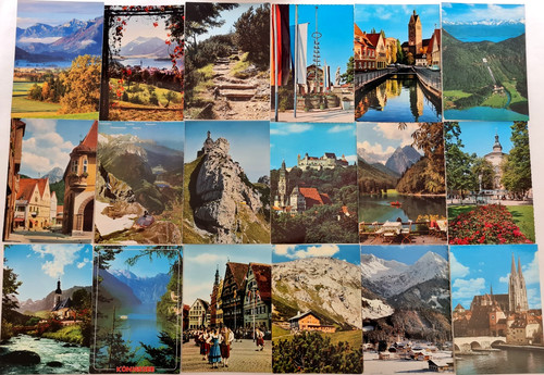 Postkarten sammlung x - postkarten,