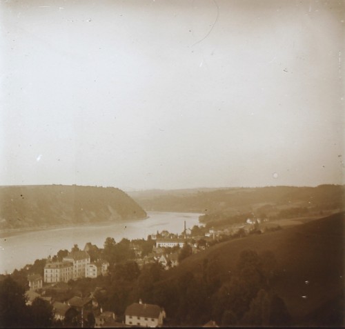 Ansicht donau fluß - donau,