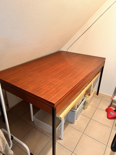 Holz schreibtisch teak - schreibtisch, still