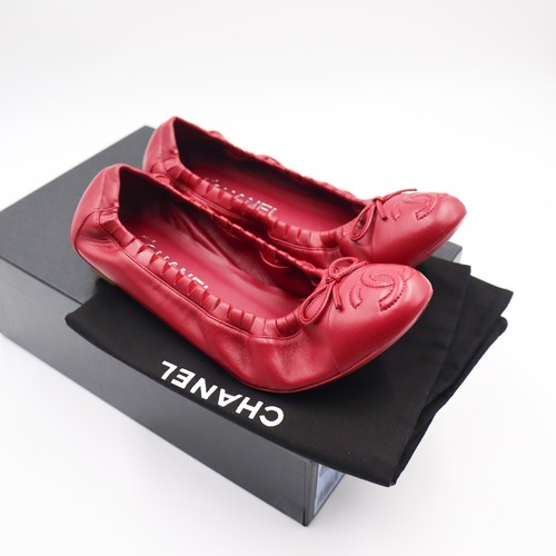 Chanel ballerina cherry red - chanel, eu