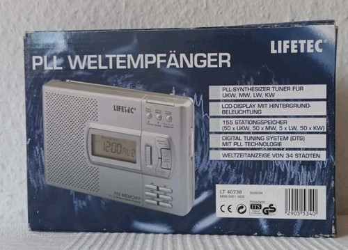 Lifetec pll weltempfänger - lifetec,