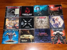 Heavy Metal 95 CDs Thrash, Death, Power, Progressive, Rock … Konvolut Sammlung