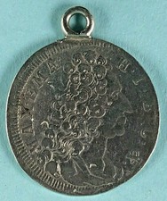 Antik Silber Henkel Münze 30