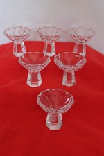 6 x Likörglas Friedrich Glas (?) Zwölfeck Dodecagone Kristallglas transparent