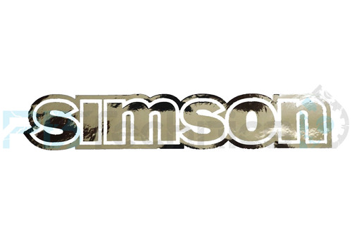 Aufkleber tank simson s51 - 2x,
