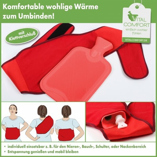 Wärmflasche gürtel mit - mit, bezug