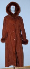 Damen Gewachsen Lammfellmantel