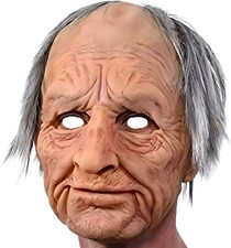 Maske Alter Mann - Halbmaske