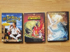 3 Ray Harryhausen  DVD's