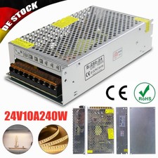 24V 10A 240W LED Netzteil Trafo Schaltnetzteil Adapter Netzteil für LED Streifen