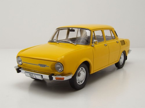 Skoda 100 1969 gelb modellauto - 1969,