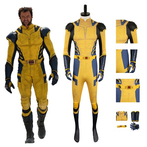 Men wolverine jumpsuit - x-men,