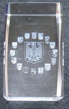Glasquader briefbeschwerer - glasquader,