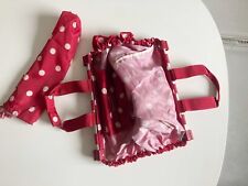 Reisenthel Korbtasche Korbbeutel rot weiß rollbar Einkaufstasche