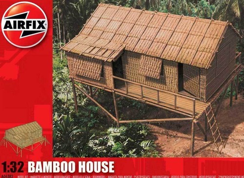Airfix bamboo house bambus - bamboo,