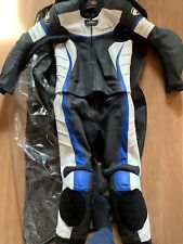 Lederkombi 2 tlg.  Marke Held Spire Größe 50 schwarz/blau/weiss Aug./2021