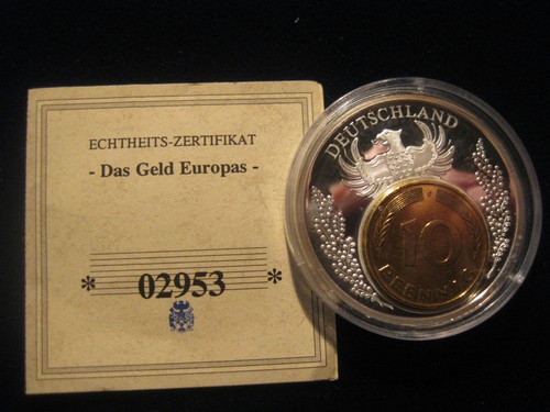 Münze inlay prägung - -inlay,