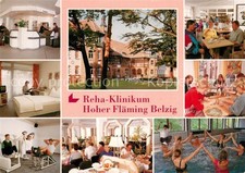 Belzig Bad Reha Klinikum Hoher Flaeming Gastraeume Rezeption Zimmer Hallenbad