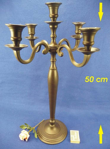 Riesiger metall kerzenleuchter - riesiger,