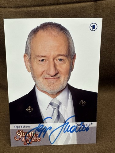 Autogrammkarte sturm der - sturm,