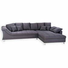 Ecksofa - anthrazit -