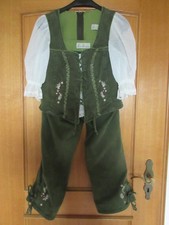 Lisa’s Landhaus Set Oktoberfest Dirndl-Mieder angenähte Bluse u.Hose Gr.42  Top!