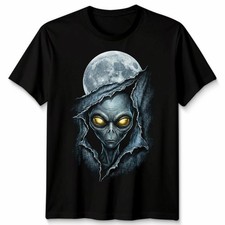 Sci Fi Alien Moon Vintage