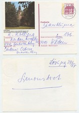 50707 - Ganzsache - Bildpostkarte Zeven, gelaufen Gnarrenburg 23,7,1987