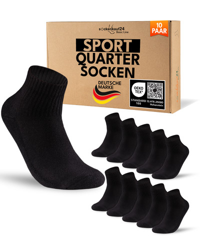 100 paar tennissocken - 10-100,