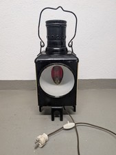 Bahnlampen, Zugschlussleuchte, Laterne, Lampe, Eisenbahn, Sammlerstück Vintage