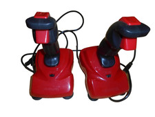 Joystick Quickjoy III Supercharger--Vintage Computer-Konvolut-2 Stück-ungetestet