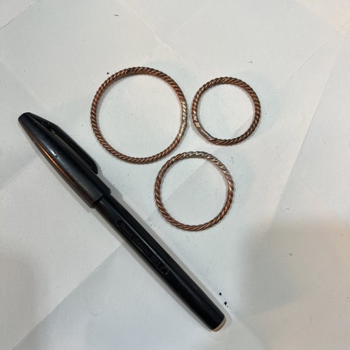 Stück kupfer tensor ringe - 3,