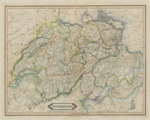 Schweiz zeigt das veltlin - das, als