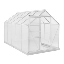 Gewächshaus Treibhaus Aluminium Pflanzhaus Fundament bis 11,2 m³ Tomatenhaus