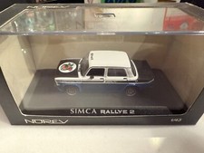 Simca 1000 Rallye 2 Blau/weiß