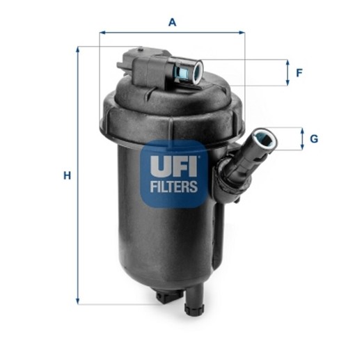 Ufi kraftstofffilter passend - ufi,