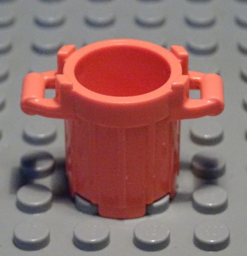 Lego tonne mülltonne koralle - mülltonne,