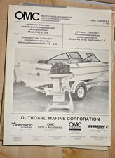 OMC Johnson Envirude  Johnson Bootmotoren Anleitung Skandinavische Sprachen