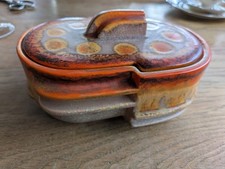 Vintage Art Deco  Deckeldose