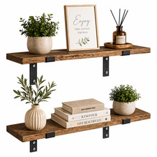 Wandregal 2er Set Holz