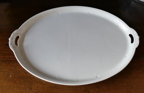 Servierplatte porzellan alt - servierplatte,