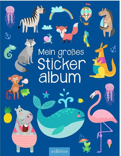 Mein großes stickeralbum - großes,