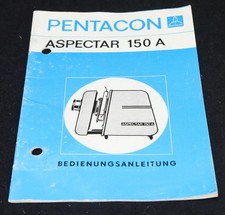 Anleitung pentacon aspectar - pentacon,