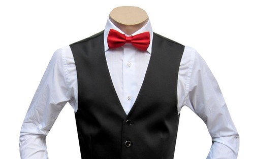 Herren slim fit weste - fit,