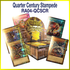 YuGiOh! Quarter Century Stampede QCSCR.