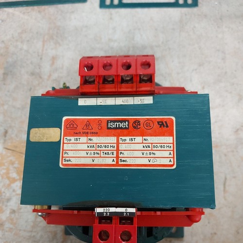 Ismet trafo 086917 typ - ismet, 92/086917