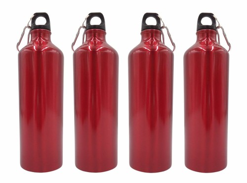 Aluminium trinkflasche 1 - 4x,