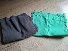 Bündchenstoff Grau Und Grün