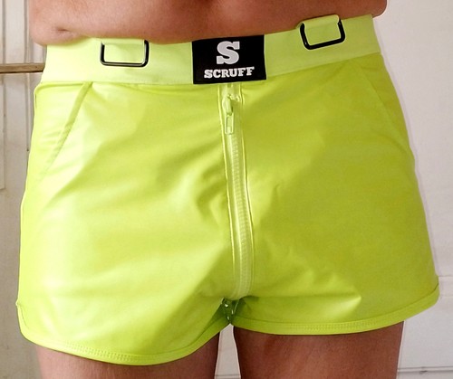 Herren latex gummi boxershorts - herren,