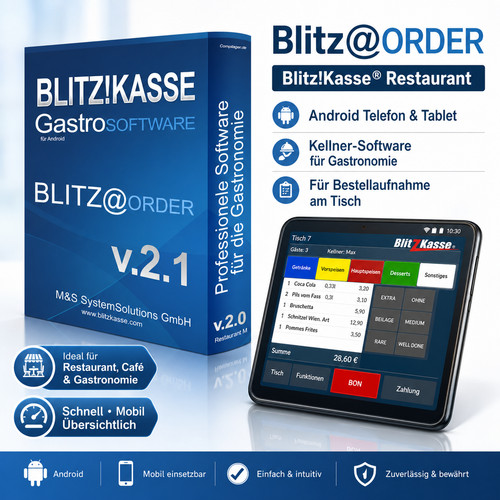 Blitz order - -, blitz!kasse®
